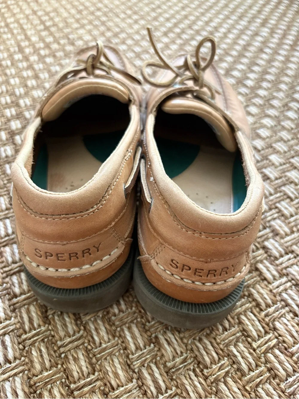 Sperry Classic Tan Leather 2-Eye Boat Shoes